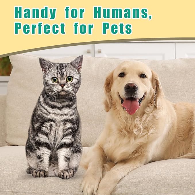 Dog Eye Wipes Gently Remove Tear Stain Eye Debris for Dogs &Cats Pet Grooming Kit Care Wash Cleaner for Eyes Wrinkle Face 100pcs Unscented