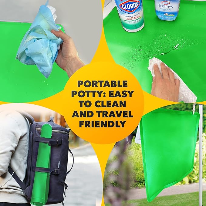 TidyFriend Dog Pee Pad Holder Tray Fits for 24” x 24” Wee Wee Pee Pads - Stable Grip, Raised Edges, Quick-Wipe Silicone Surface Dog Potty Tray Holder for Indoor Flooring Protection (Green)