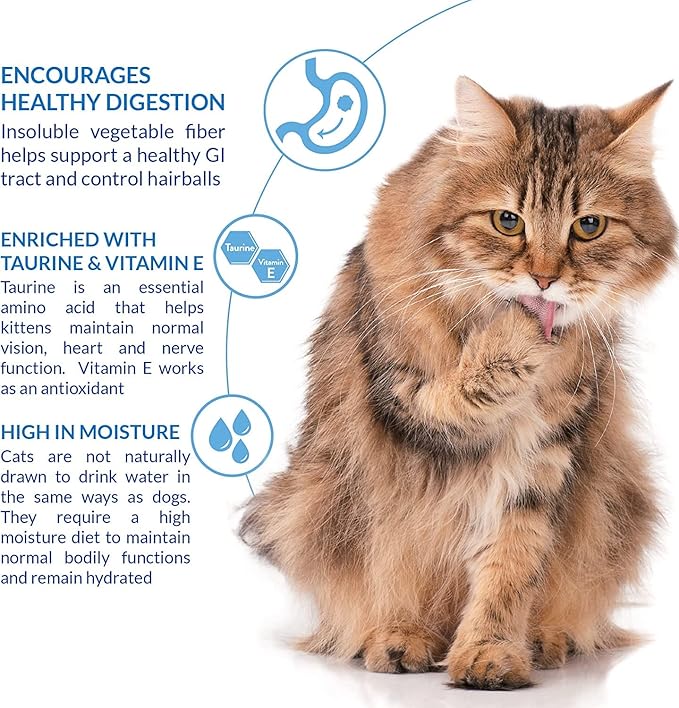 INABA Churu for Cats, Functional, Creamy Lickable Purée Cat Treat for Hairball Control with Taurine & Vitamin E, 0.5 Ounces Each, 48 Tubes (4 per Pack), Tuna Recipe