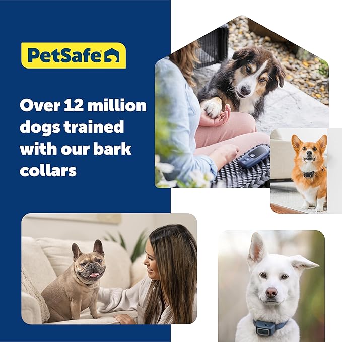 PetSafe Core Digital Dog Bark Collar – Waterproof Anti-Bark Training Device – Tone, Vibration and Static Correction – Illuminated Digital Display – for Small Medium or Large Dogs 8 lb. and Up
