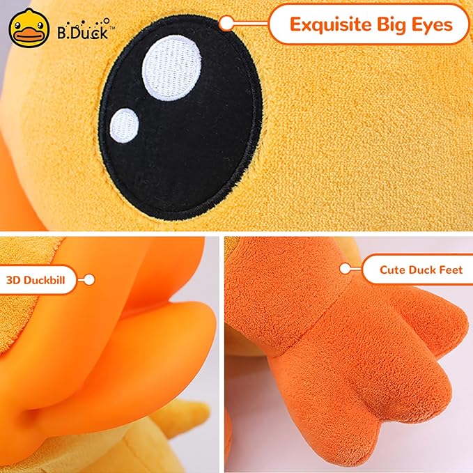 Plush Toy Baby Doll Stuffed Animal 22 Inches, 56 cm [Skin-Friendly & Comfortable] Unique 3D Duckbill Design, Plush Kids Toys Gift for Boys and Girls of All Ages