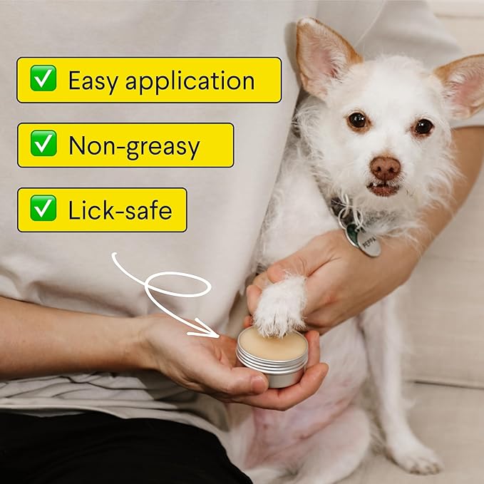 Finn Paw Hero | Natural Revitalizing Dog Paw Balm | Protect, Nourish & Repair from Wear, Damage & Dryness - 1.75 oz