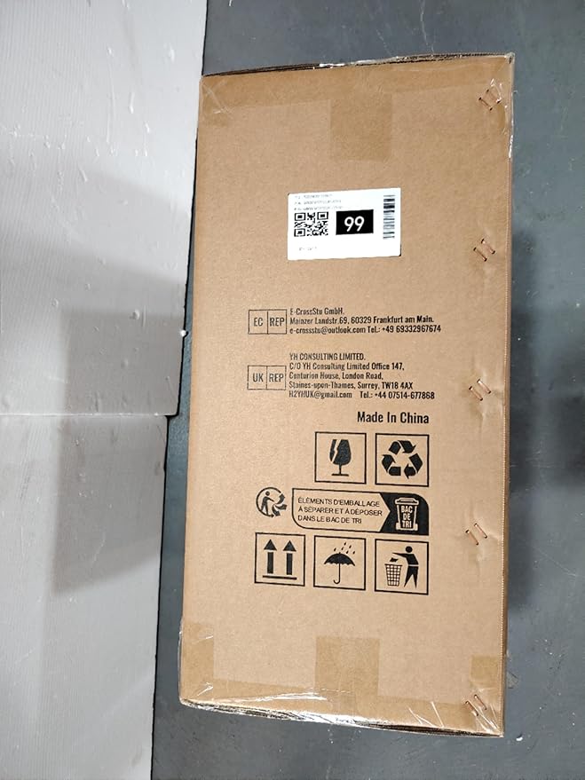 VEVOR 20 inch Wall Mount Fan Oscillating, 3-speed High Velocity Max. 4650 CFM Industrial Wall Fan for Indoor, Commercial, Residential, Warehouse, Greenhouse, Workshop, Basement, Black, ETL Listed