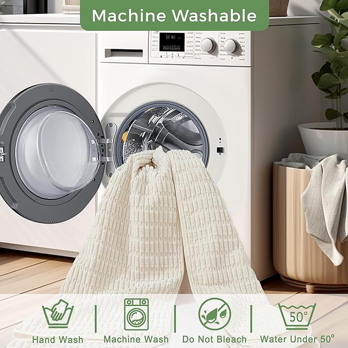 Washable Pee Pads for Dogs, 2 Pack Reusable Puppy Pads Dog Pads, Non-Slip Dog Pee Pads, Leakproof Pet Pee Pads Wee Wee Pads for Dogs. (Cream White, 20"x20"(Pack of 2))