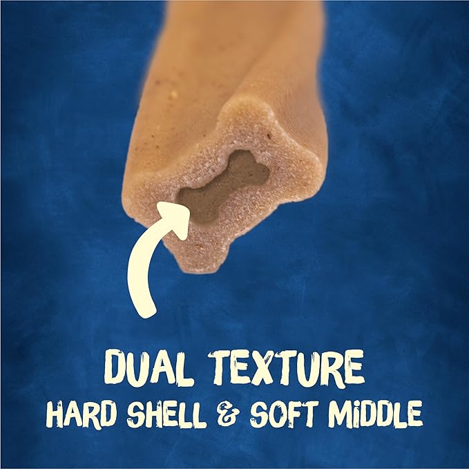 Purina Busy Bone Adult Dog Chew Bone Treats, Peanut Butter - 10 ct. Pouch