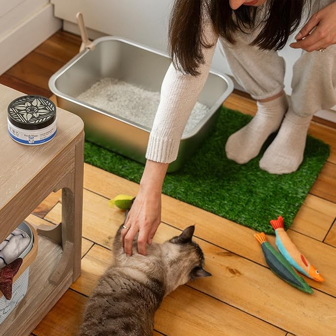 Fresh Wave Odor Removing Litter Box Gel, 7 oz. |Pack of 2 | Safer Pet Odor Eliminator for Home and Litter Box Area