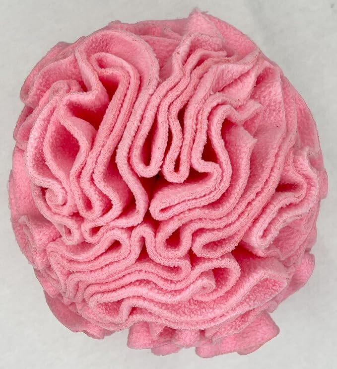 Medium Breed Snuffle Interactive Foraging Dog Puzzle Ball Toy Pink Large
