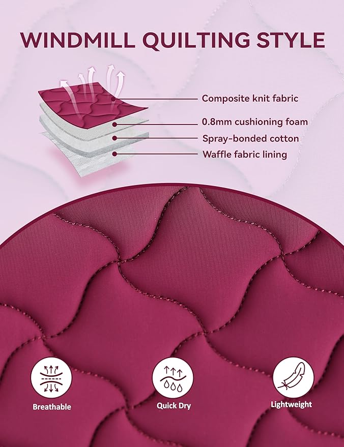 Close Contact Non-Slip Design Horse Riding Pad Moisture-Wicking Shock Absorbing English Saddle Pad for Horses