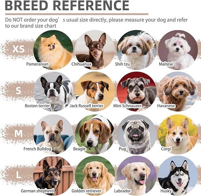 PUPTECK No Pull Dog Harness Soft Adjustable Basic Nylon Step in Puppy Vest Outdoor Walking with ID Tag Cream