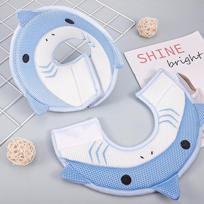 FRIUSATE Cat Cone Collar - Soft, Adjustable Recovery Collar for Cats and Kittens - Comfortable, Breathable, Lightweight Neck Cone to Stop Licking After Surgery