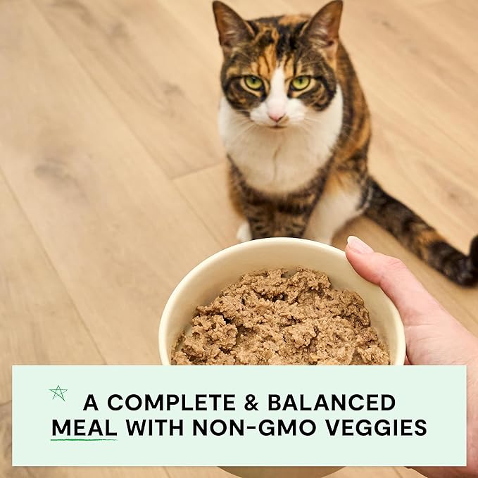 Open Farm Canned Cat Food, Paté for Complete & Balanced Nutrition, Grain-Free and Legume-Free Wet Cat Food, Chicken & Beef Recipe, 2.8oz Cans (Case of 18)