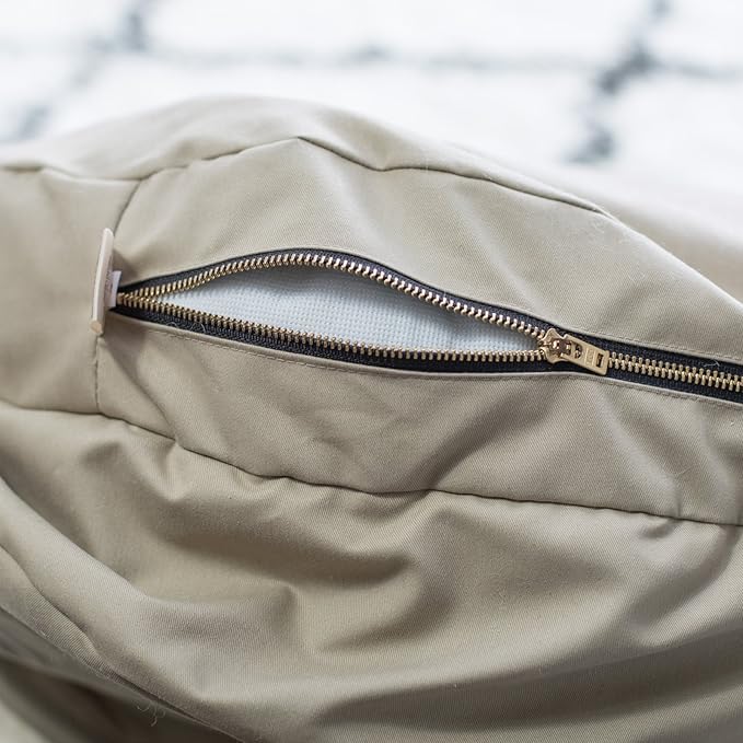 Snoozer Cozy Cave Dog Bed - Indoor Dog Bed with Cover Cave, Covered Calming Burrow for Medium & Large Sized Pets with Blanket Attached, Enclosed, Washable - XL, Navy