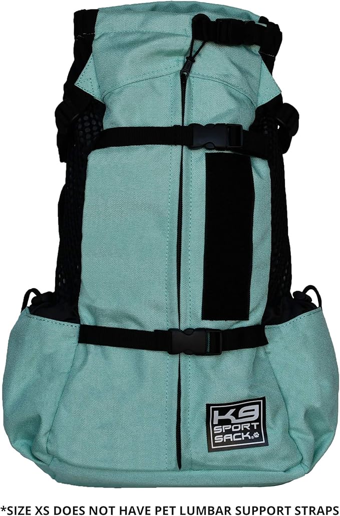 K9 Sport Sack Air 2 - Medium, Summer Mint - Ideal for Dogs with 17-19” Back Length - Durable, Breathable Backpack-Style Carrier - Perfect for Walks, Short Hikes & Public Transportation