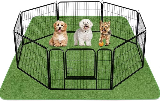 INVENHO Washable Pee Pads for Dogs 72"x72" Reusable Dog Pads Extra Large Upgrade Non-Slip Dog Pee Pads Heavy Absorbency Puppy Pee Pads Quick Dry Whelping Pads/Waterproof Puppy Training Pad