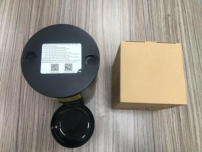 Automatic Cat Feeder Food Dispenser: 4L Timed Small Dog Dry Food Dispenser with 10s Voice - Distributeur Nourriture Chat Hund Programmable - Auto Pet Feeder with 1-6 Meals Per Day