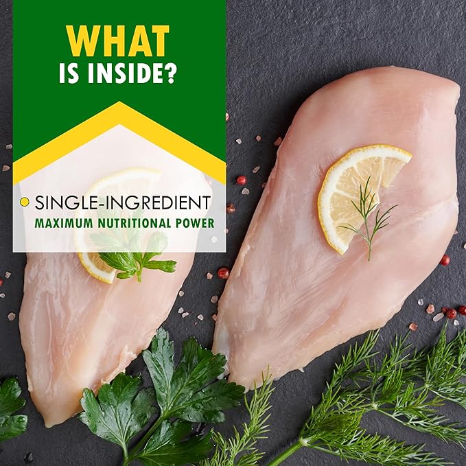 Beloved Pets Dog & Cat Treats Freeze Dried Chicken Cubes 5.3 oz - All Natural Meat Raw Pet Food - Human Grade High-Protein Snacks & Grain-Free Jerky Chews for Cats and Small Dogs