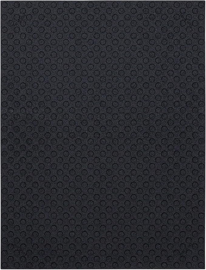 Mohawk Home Heavy Duty Rubber Stall Mat - Gym Floor- Under Dog Crate - All Purpose Utility 3' x 4' - 1/2" Thick