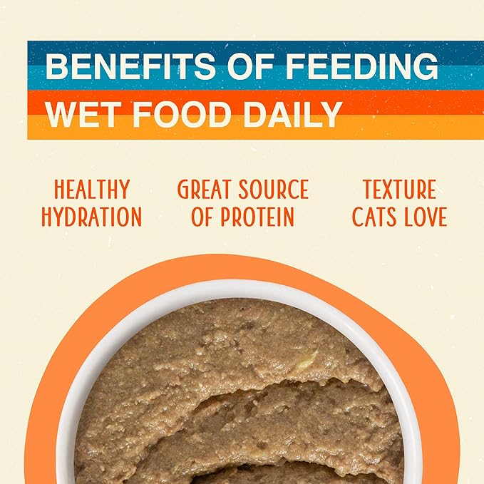 Weruva Cats in The Kitchen Slide N' Serve The Brat Pack Variety Cat Food Pouches 3 Ounce (Pack of 12)