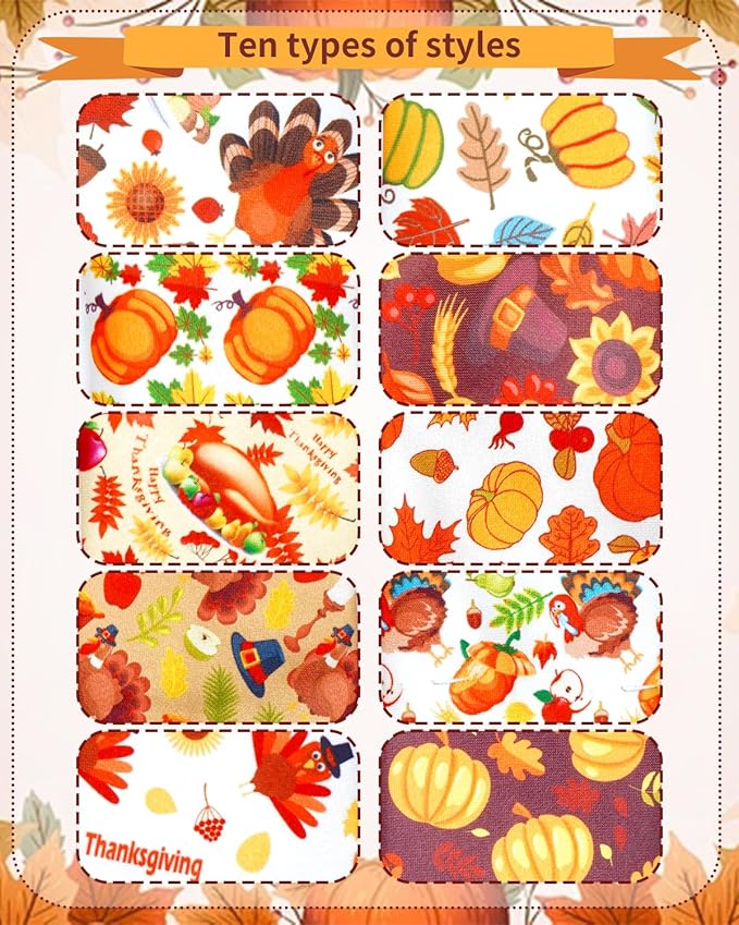 PET SHOW 10 Pack Thanksgiving Dog Ties Neckties for Large Medium Dogs Adjustable Holiday Grooming Accessories Neck Ties Bowties Girl Boy Pets Festival Costumes Puppy Party Gift Favor(Medium)