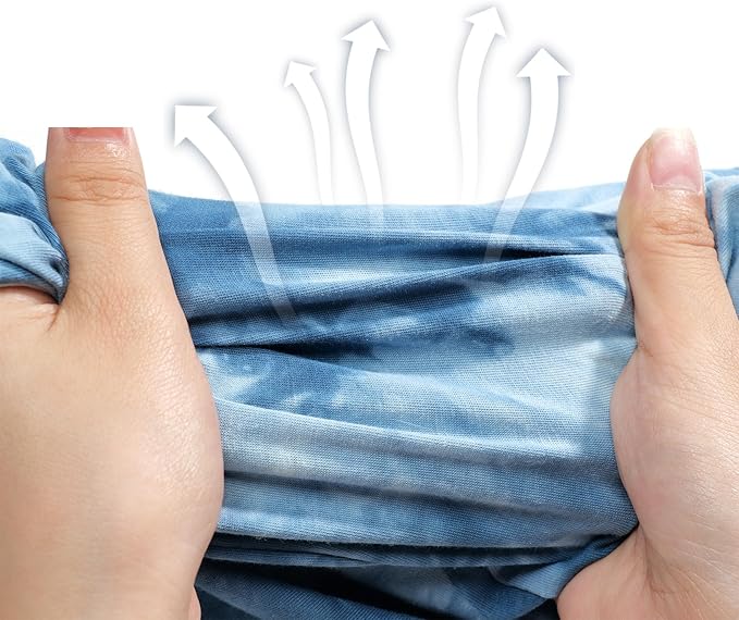 Cat Recovery Suit for Male and Female Surgical Post Surgery Soft Cone Onesie Tie Dye Cats Shirt Clothes Neuter Licking Protective Diapers Outfit Cover Kitten Spay Collar Alternative(Navy Blue, M)