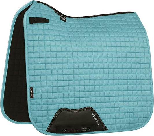 LeMieux Suede Dressage Square - English Saddle Pads for Horses - Equestrian Riding Equipment and Accessories