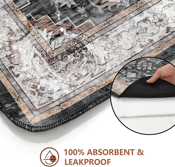 Washable Pee Pads for Dogs 2 Pack, Absorbent Reusable Puppy Pads Waterproof, Leakproof & Non-Slip Whelping Pad, Potty Training Pads for Dogs Playpen Mat 48x48