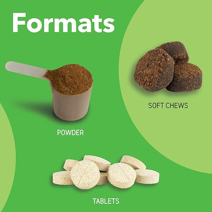 InClover Connectin Natural Hip & Joint Supplement for Dogs with Glucosamine, Chondroitin & Hyaluronic Acid - Tablet for Dog Mobility, Comfort & Active Lifestyle Support, 50 Count