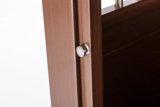 New Age Pet ECOFLEX Dog Crate End Table - Furniture-Style Pet Crate for Crate Trained Dogs - Stainless Steel Tubing & a Latched Closure - 10 Year Manufacturer's Warranty