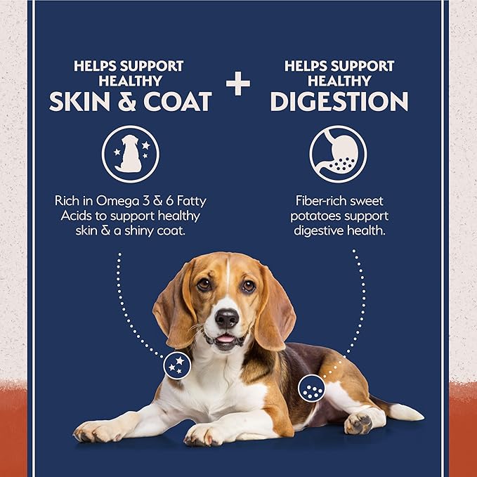 Natural Balance Limited Ingredient Adult Grain-Free Dry Dog Food, Salmon & Sweet Potato Recipe, 24 Pound (Pack of 1)