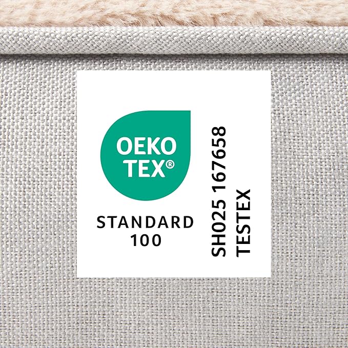 TOWN & COUNTRY EVERYDAY CuddleTown Comfy Solid Bolster Sofa Pet Bed, Supportive & Calming Egg Crate Foam, Non-Slip Bottom, Machine Washable Cover, Grey, Large 35"x25"x8"