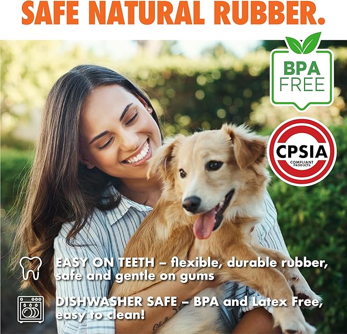 Max Fusion with Nike Grind, Arlee Meteor Dog Toy, Chew Toy for Play, Fetch, Tug, M