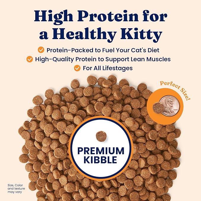 Solid Gold High Protein Dry Cat Food - Grain Free & Gluten Free Alaskan Pollock Cat Dry Food w/Probiotics for Gut Health & Digestion - High Fiber & Omega 3 - Low Carb Superfood Kibble - All Ages -3LB