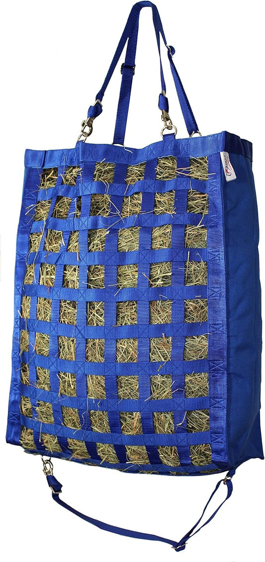 Derby Originals Front Web Slow Feeder Horse Hay Bag Super Tough Bottom with 6 Month Warranty