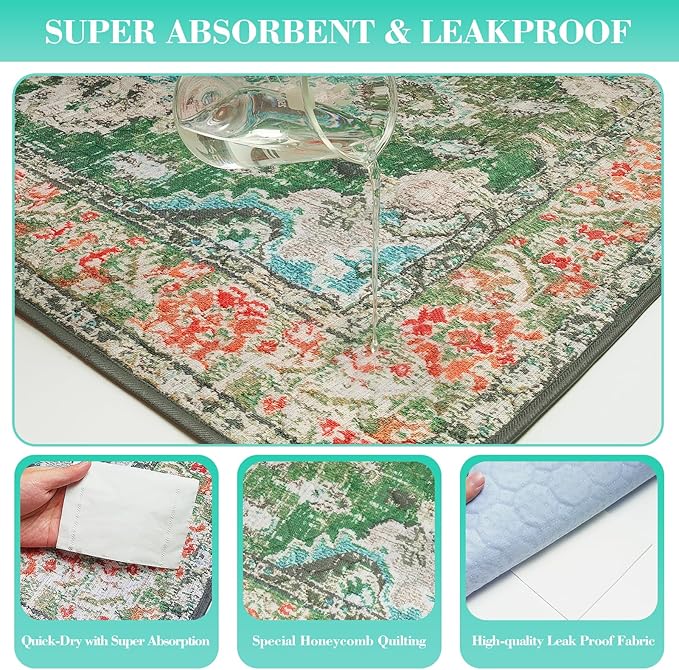 Thicken Washable Pee Pads for Dogs, 2 Pack Waterproof Reusable Pee Pads for Dogs，36"x48" Super Absorbent Leakproof Dog Pads, Non-Slip Potty Pads for Floor, Crate, Couch, Whelping Pads Pet Supplies