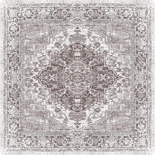 nunubaby 2PACK Washable Pee Pads for Dogs, Stylish, Non-Slip and Leak-Proof Pee Pads. Reusable Potty Pads for Dogs for Crates and Floors.(Brown/Geo, 72" x72")