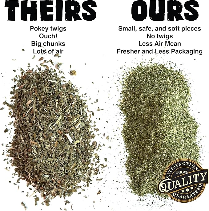 Fiend Catnip + Silvervine for Cats & Kittens Safety-Cut Premium Fine Cat Nip Blend with Vegan Silvervine + Sticker – Ultra Potent, North American – 1 Cup (34.5g) Go Ahead, Create a Monster!