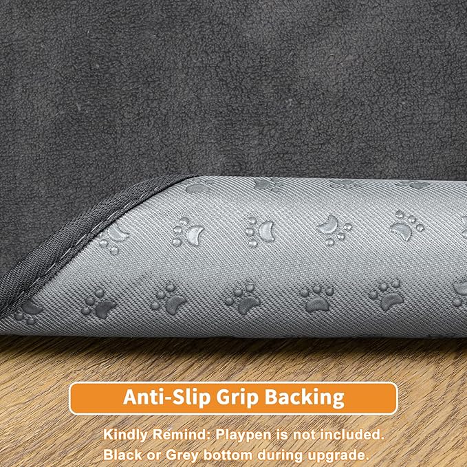 Washable Pee Pads for Dogs, 60x60 Reusable Whelping Pads, Absorb Dog Mats Non-Slip Puppy Training Pads for Whelping, Potty, Training, Playpen, Crate