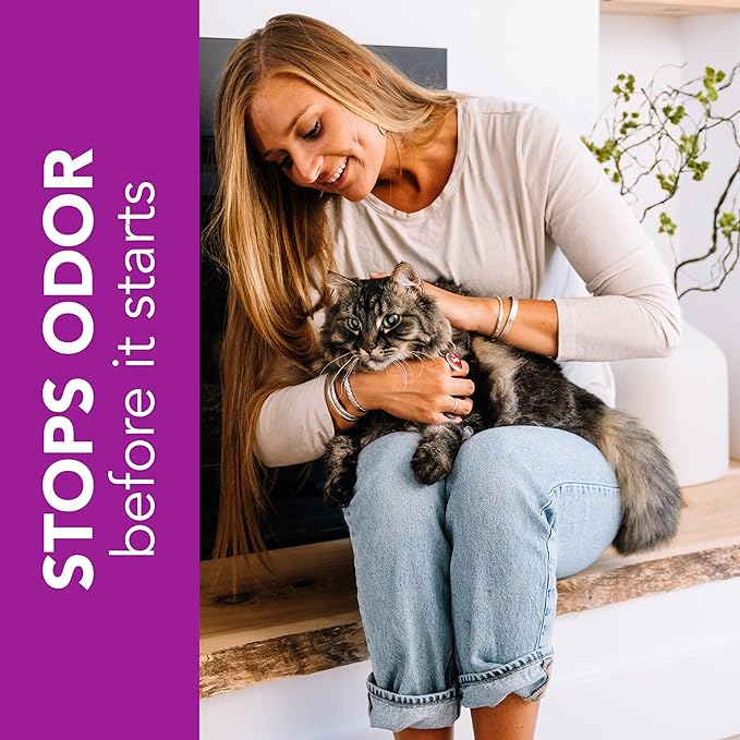 ökocat Less Mess Low Tracking Wood Clumping Cat Litter Mini- Pellets, Unscented, 18.6 pounds - Natural Ingredients, Stops Odor, Clumps Solid, 99% Dust Free, Great for Long-Hair Breeds