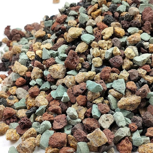 5 lbs Succulent Cactus Soil Potting Mix,1/4 inch Pumice Pebbles Mix Horticultural Lava Rock for Indoor Plants, Bonsai, Orchid